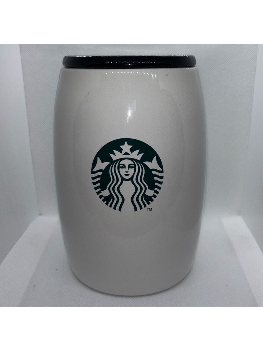STARBUCKS Ceramic Mermaid Logo Hermetic Lid Storage Canister